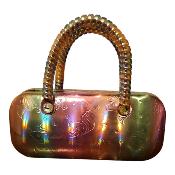 Pink Iridescent Mini Bag by Source Unknown - Picture 3 of 6